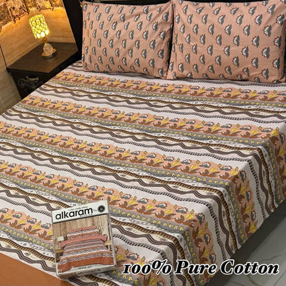 Printed Branded Bedsheets Collection